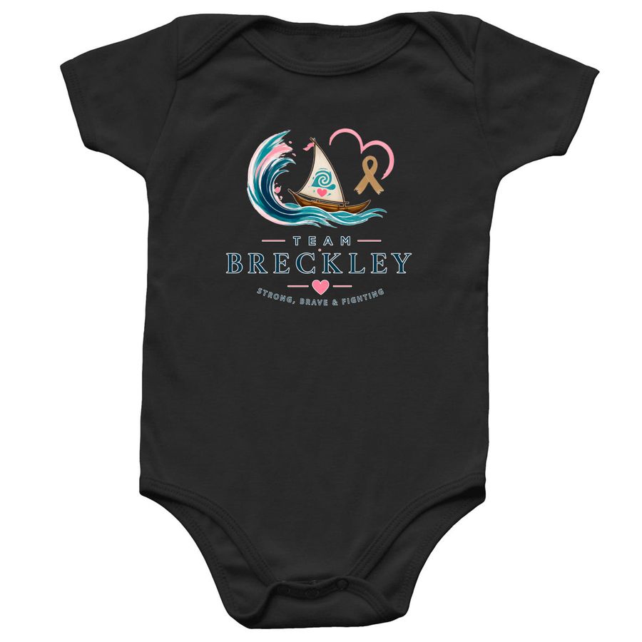Infant, a Black Infant Onesie