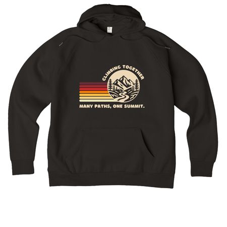 ARHE/ARS/AAPG Conference 2026 Sweaters, a Deep Black Allmade Organic CVC Pullover Hoodie