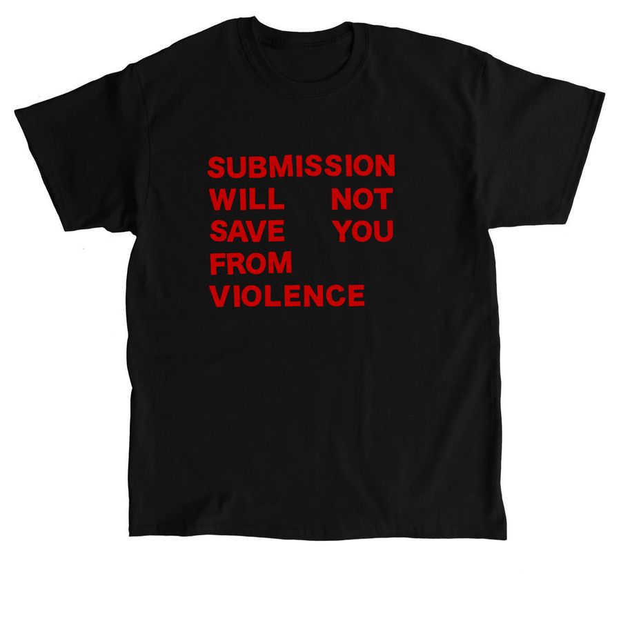 SUBMISSION, a Black Classic Unisex Tee