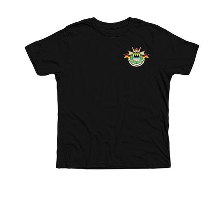 Akron GFS 2025 Logo, a Solid Black Blend Premium Youth Tee