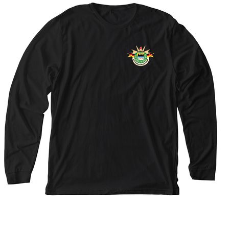 Akron GFS 2025 Logo, a Solid Black Blend Premium Long Sleeve Tee