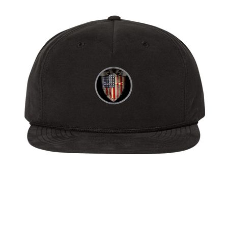 The GILF, a Black Printed Umpqua Snapback Cap