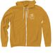 Bookmaking for the People, a Heather Mustard Zip Up Hoodie