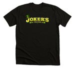 Jokers St Pattys&nbsp;, a Solid Black Blend Premium Unisex Tee (back-view)