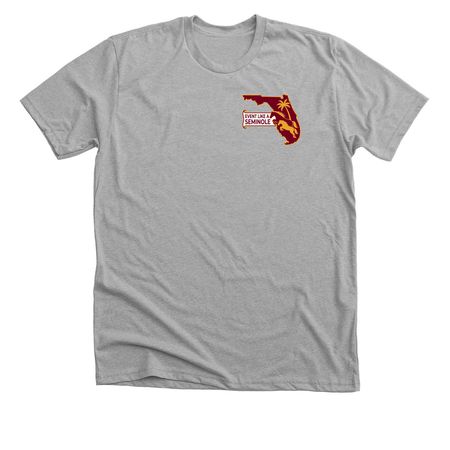Cotton Shirts and Sweatshirts, a Athletic Heather Premium Unisex Tee