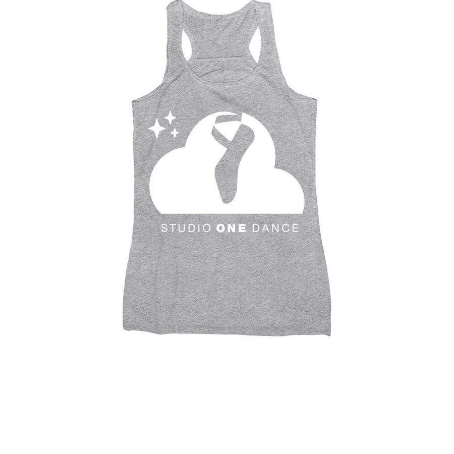 Studio One Dancewear, a Athletic Heather Women's Racerback