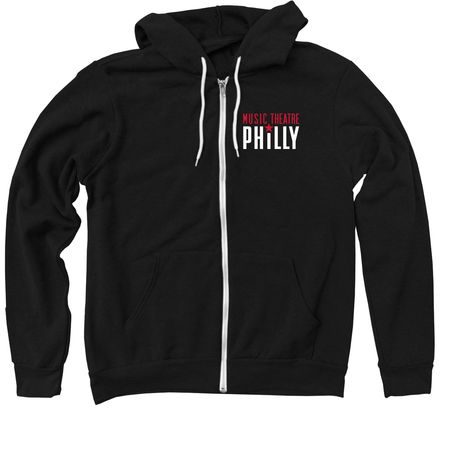 MTP Zip Up, a Black Zip Up Hoodie