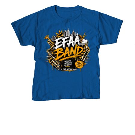 Elise Ford Allen Band Program, a Royal Blue Youth Unisex Tee