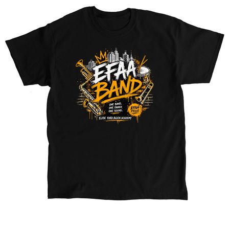 Elise Ford Allen Band Program, a Black Classic Unisex Tee