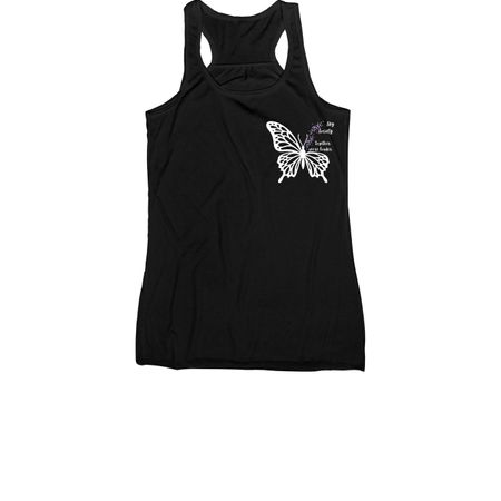 Team Skylynn | Epilepsy Awareness Shirts #2, a Black Women's Racerback