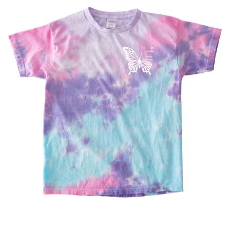 Team Skylynn | Epilepsy Awareness Shirts #2, a Cotton Candy Youth Tie Dye Tee
