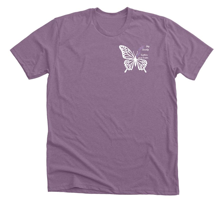 Team Skylynn | Epilepsy Awareness Shirts #2, a Heather Purple Premium Unisex Tee