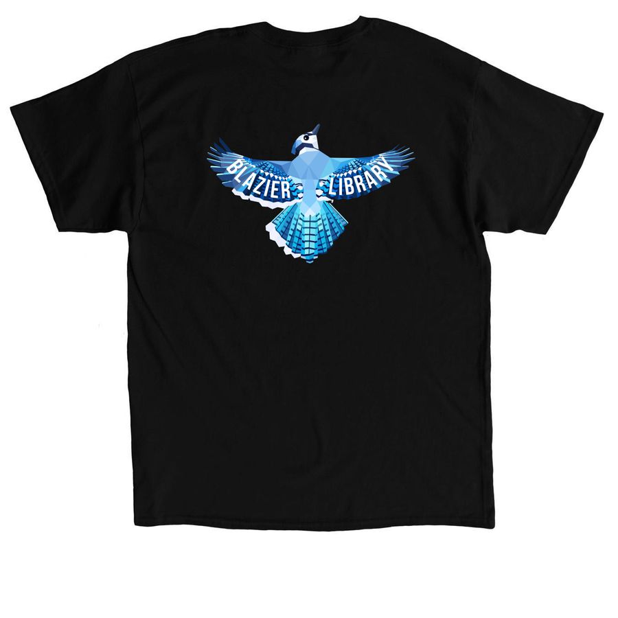 Read. Return. Repeat.&nbsp;, a Black Classic Unisex Tee (back-view)