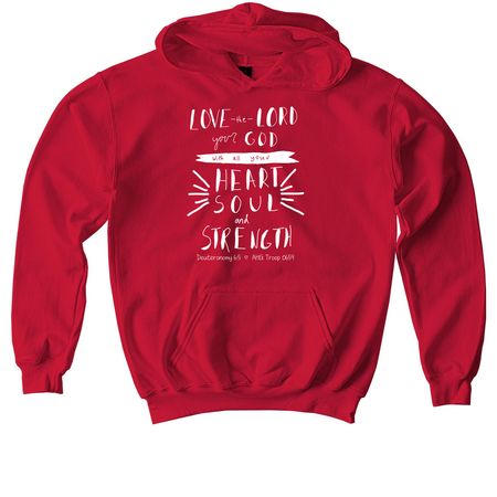 AHG Class B Shirts & Swag, a Red Softstyle Youth Pullover Hoodie