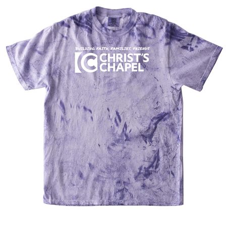 Christ's Chapel Church Merch, a Amethyst Comfort Colors Colorblast Tee