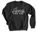 Literacy & Justice for All, a Black Crewneck Sweatshirt