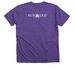 Change Their World by Reading Tee, a Purple Rush Premium V-Neck Tee (back-view)
