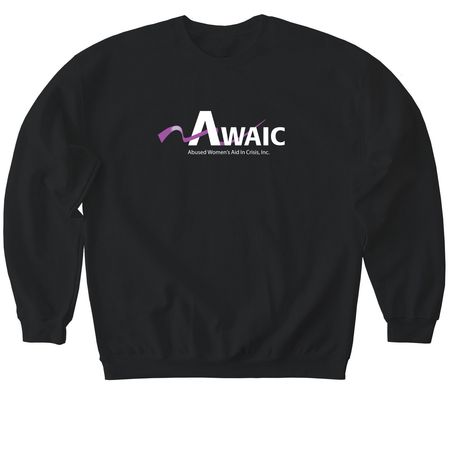 AWAIC Shirt/Sweater&nbsp;Options, a Black Softstyle Crewneck Sweatshirt