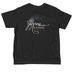 Toddler Choose hope/joy, a Black Toddler Tee (back-view)