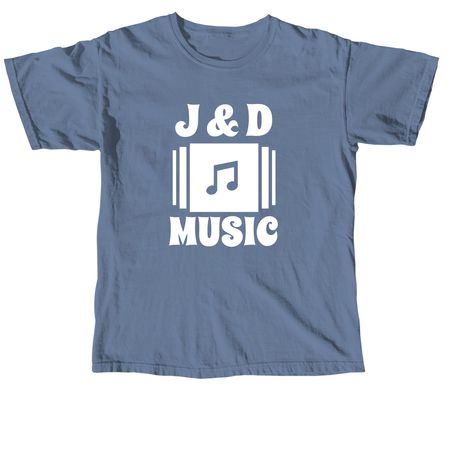 J&D Music, a Blue Jean Comfort Colors Unisex Tee