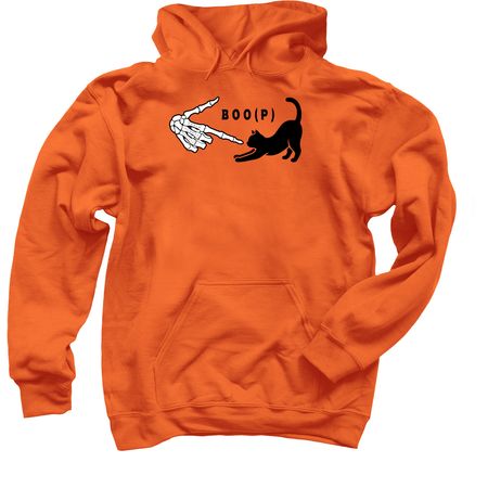 Dakin Halloween BOO(P), a Orange Pullover Hoodie
