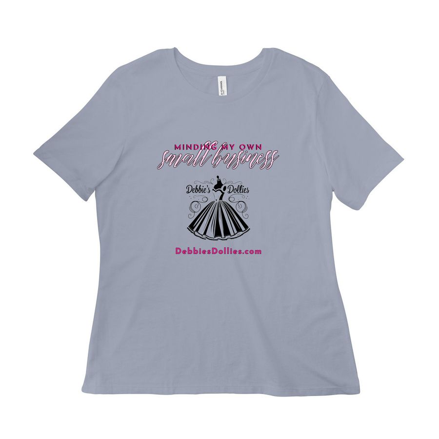 Debbie's Dollies, a Vintage Denim Women?s Relaxed Cotton Tee