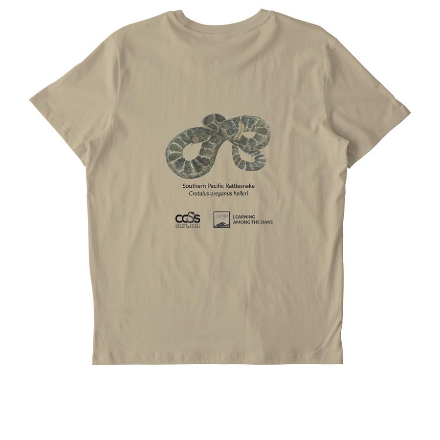 World Snake Day 2026, a Desert Dust Stanley/Stella Unisex Crafter Tee (back-view)