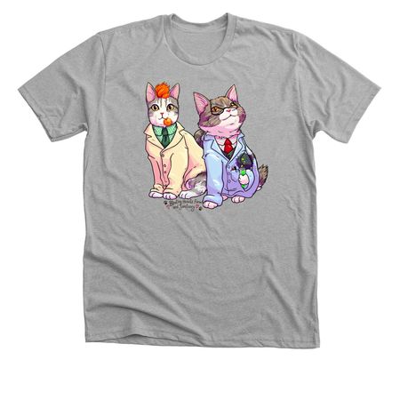 Samson and Isaac, a Athletic Heather Premium Unisex Tee