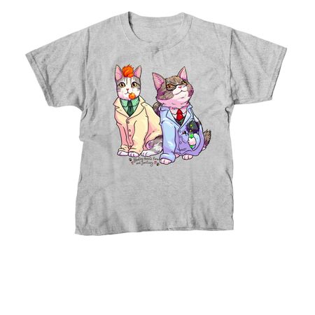 Samson and Isaac, a Sport Grey Youth Unisex Tee