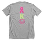 Team K-Dog Merchandise&nbsp;, a Athletic Heather Premium Unisex Tee (back-view)
