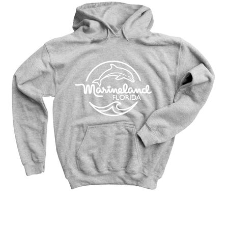 Marineland Florida - Dolphin, a Sport Grey Youth Pullover Hoodie