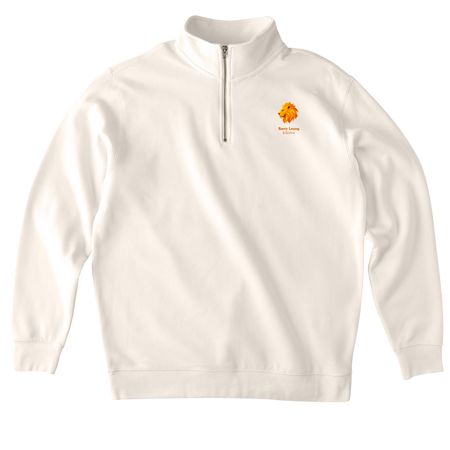 House of Leo | Young Lion, a Bone Midweight Quarter Zip Pullover