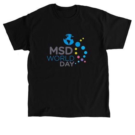 MSD World Day 2025, a Black Classic Unisex Tee