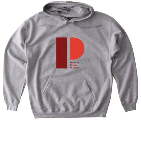 Peterson School of Music&nbsp;, a Sport Grey Gildan Softstyle Pullover Hoodie