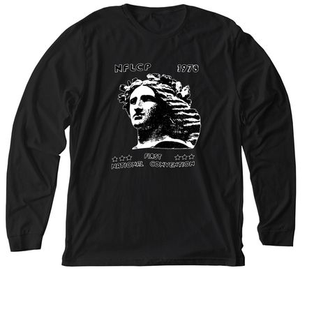 ACM Throwback, a Solid Black Blend Premium Long Sleeve Tee