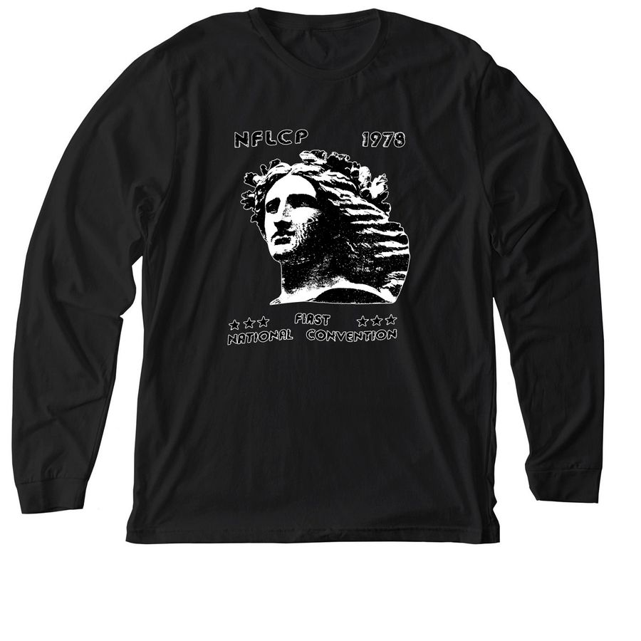 ACM Throwback, a Solid Black Blend Premium Long Sleeve Tee