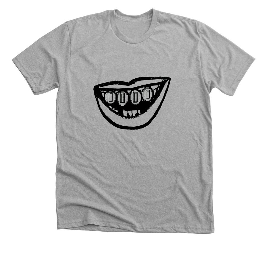 Bit, a Athletic Heather Premium Unisex Tee