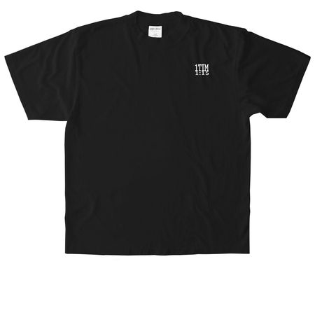 Theme Verse 1, a Black Heavyweight Garment Dye Tee
