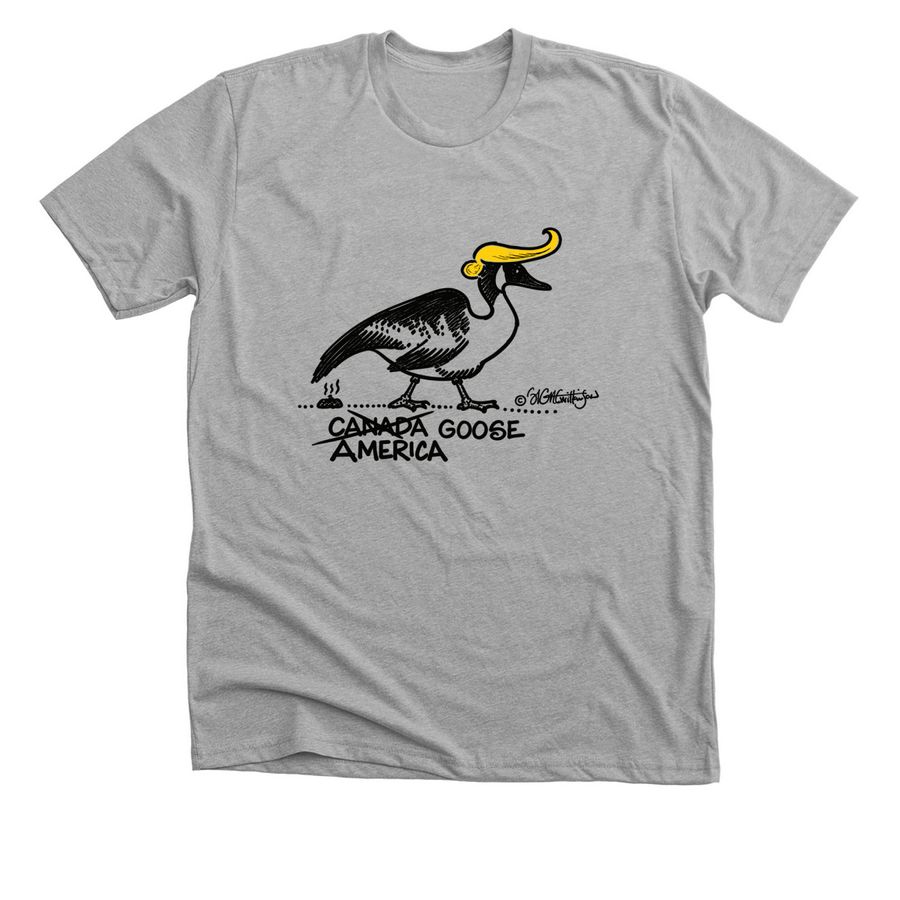 CanadaGoose, a Athletic Heather Premium Unisex Tee