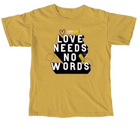 GRIN2B Awareness Week 2026, a Mustard Comfort Colors Unisex Tee