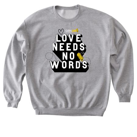 GRIN2B Awareness Week 2026, a Sport Grey Softstyle Crewneck Sweatshirt