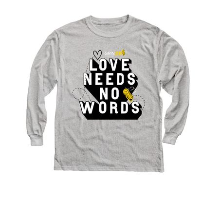 GRIN2B Awareness Week 2026, a Sport Grey Youth Long Sleeve Tee