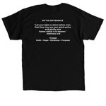 100 Difference Makers Challenge&nbsp;, a Black Classic Unisex Tee (back-view)