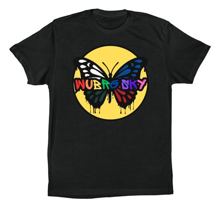 WUBRG Sky - Pride 2026, a Vintage Black Premium Cotton Tee