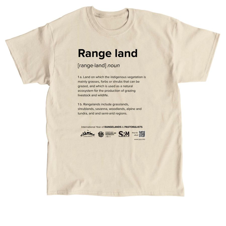 Supporting Rangelands & Pastoralists!, a Sand Classic Unisex Tee