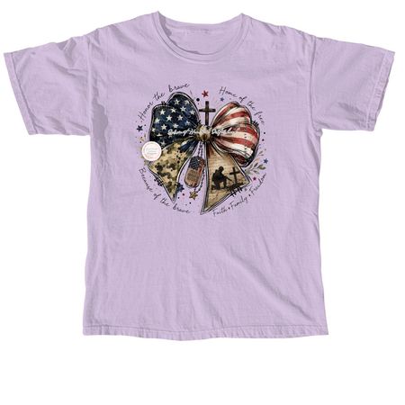 SHS Faith ? Family ? Freedom Collection, a Orchid Comfort Colors Unisex Tee