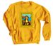 Mona ... who?, a Gold Crewneck Sweatshirt