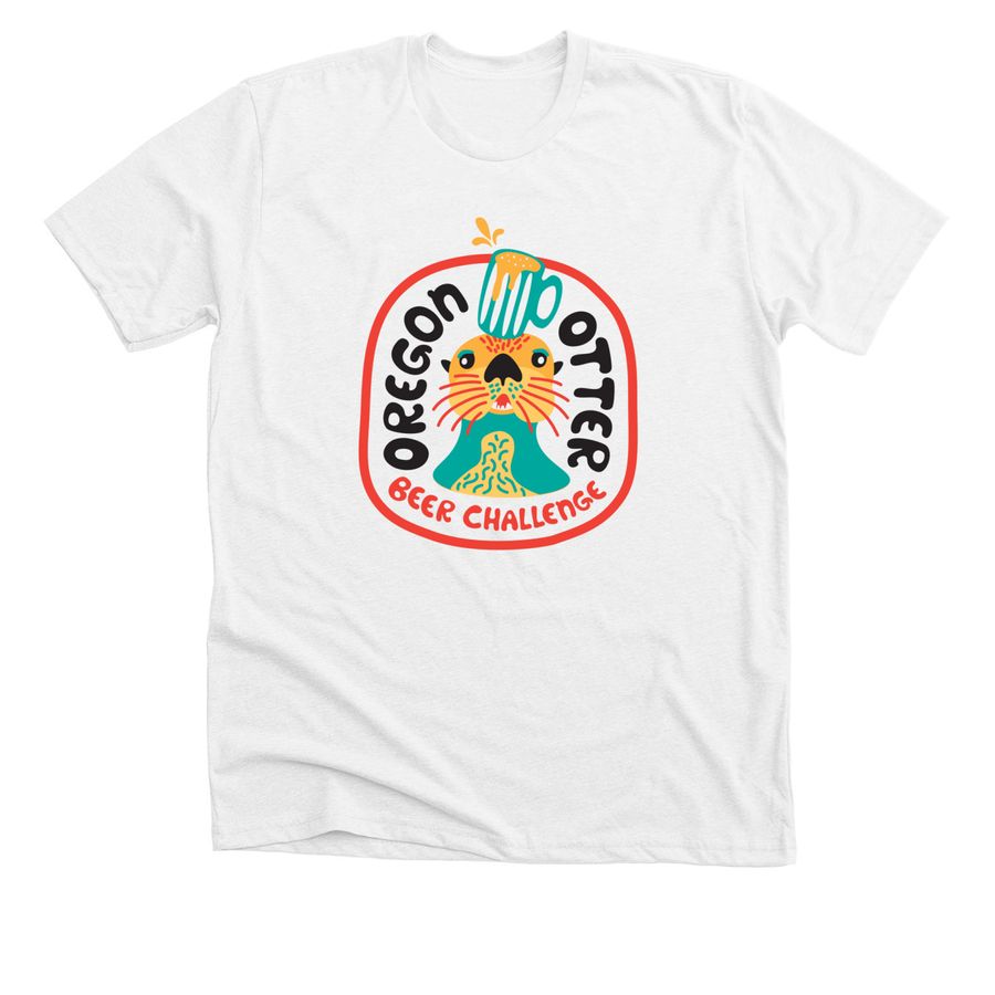 Limited Time: Oregon Otter Beer Shirts, a White Premium Unisex Tee
