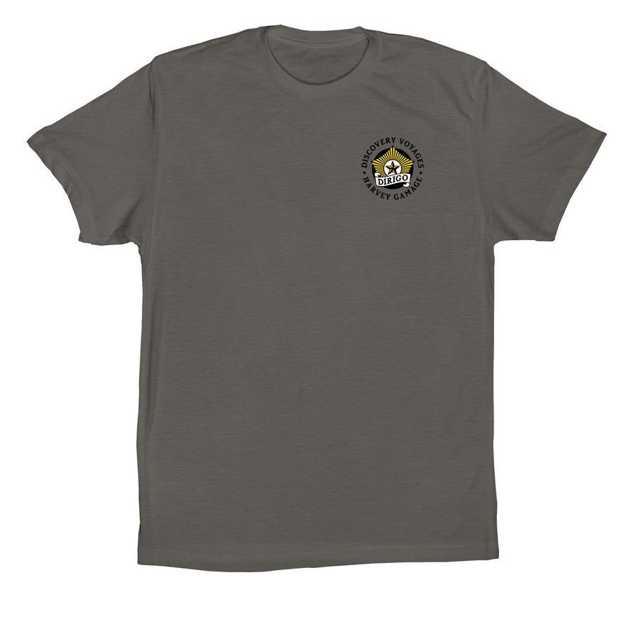 Discovery Voyage x Harvey Gamage, a Asphalt Premium Cotton Tee