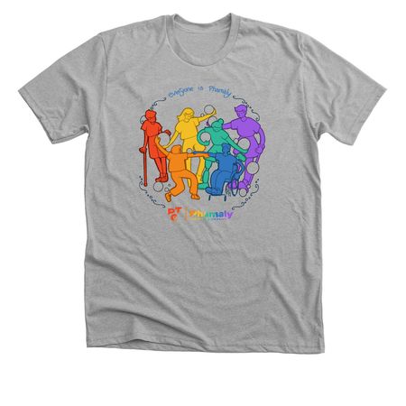 Phamaly LGBTQIA+ Pride Shirt 2026!, a Athletic Heather Premium Unisex Tee